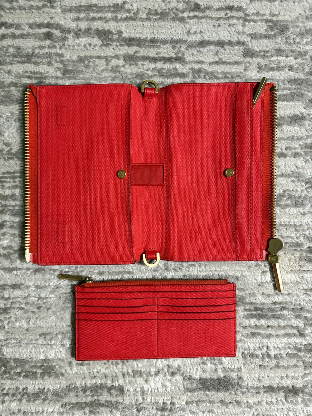 Dagne Dover Red Original Convertible Clutch Wallet